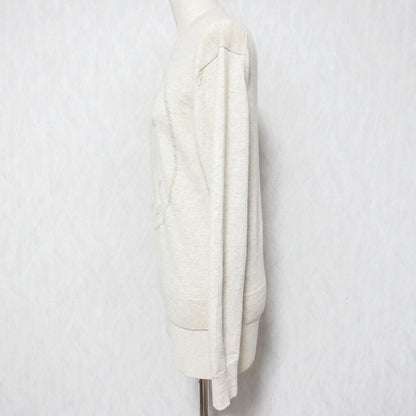 Hermes Lift Double Cashmere 100% Knit Sweater 38 Beige — view 3