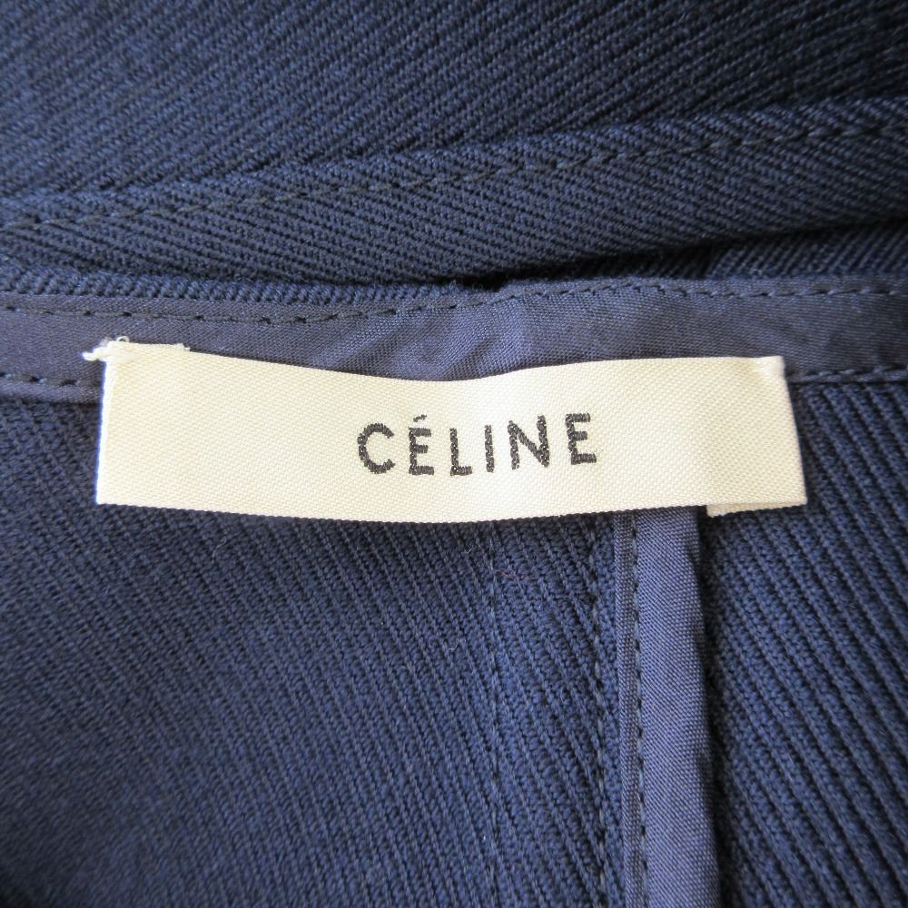 Celine Phoebe Philo Era Wrap Skirt 38 Navy — view 4