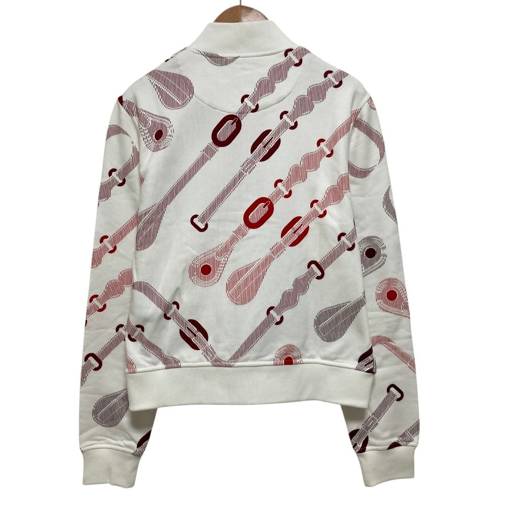 Hermes Coaching Remix Jacket 38 White — view 3