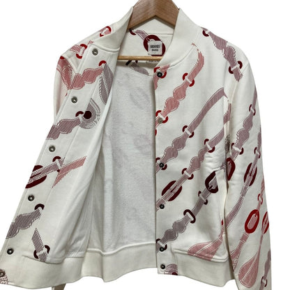 Hermes Coaching Remix Jacket 38 White — view 5