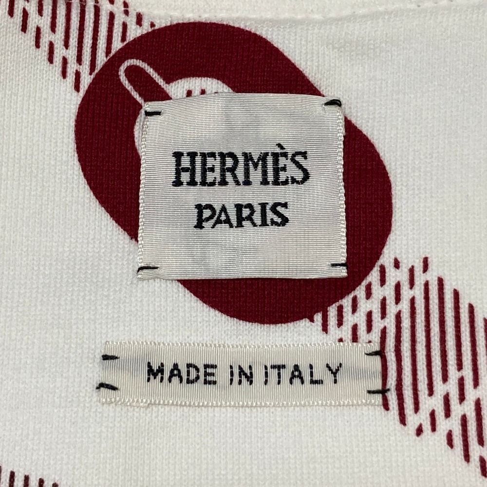 Hermes Coaching Remix Jacket 38 White — view 6