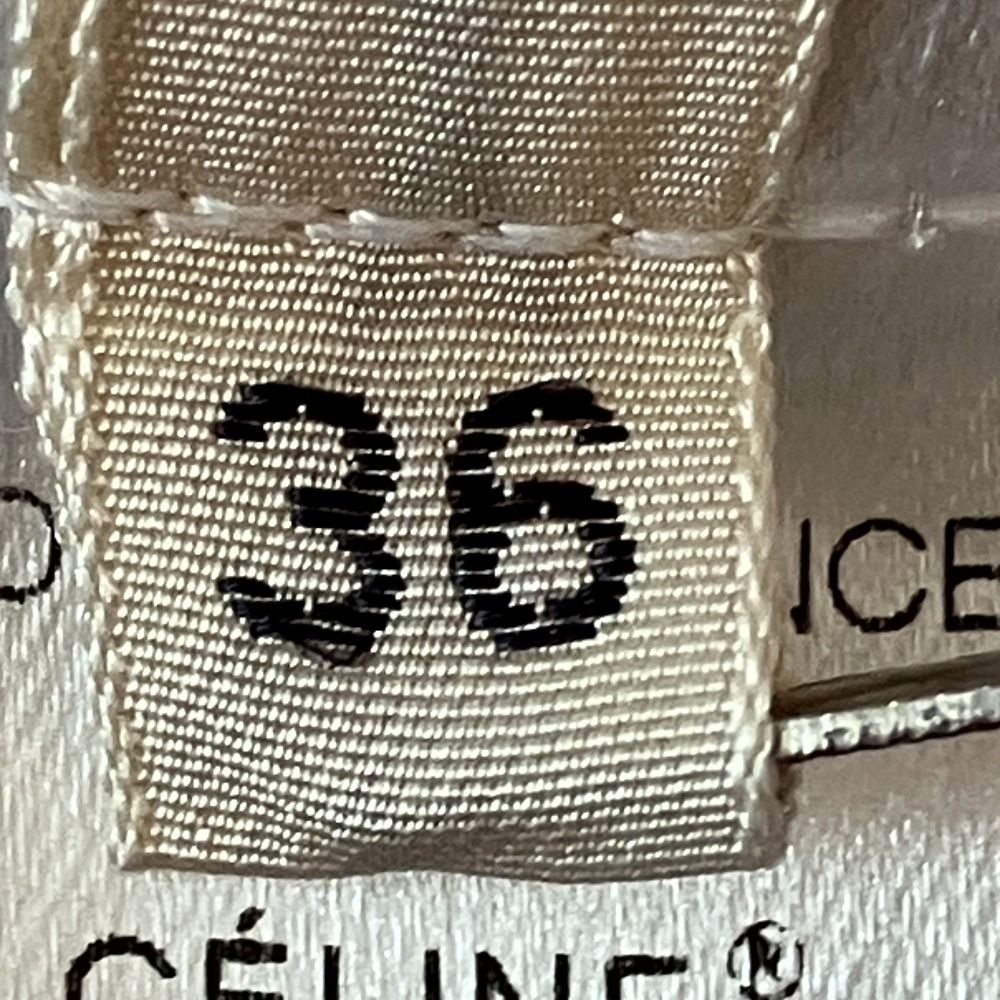 Celine Phoebe Philo Era Double Face Silk Zip Dress 36 Ivory — view 9