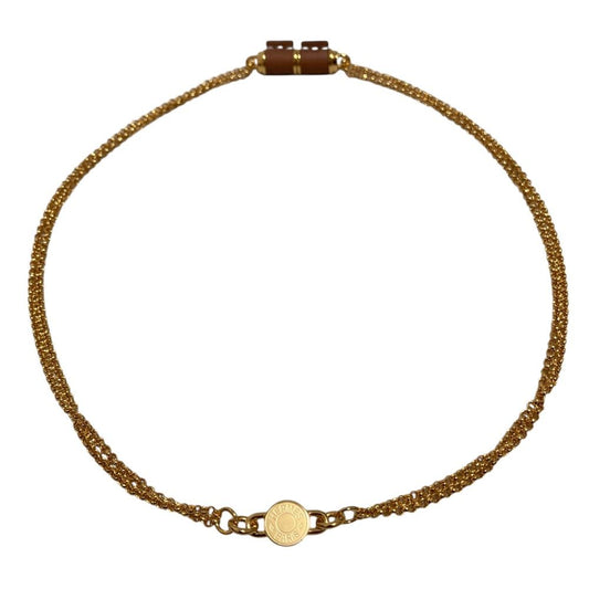 Hermes Charniere PM Necklace Gold