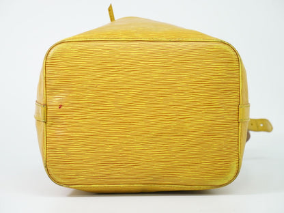 Louis Vuitton LV Petit Noe Epi Leather Shoulder Bag Yellow Noe Second — view 3