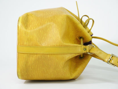 Louis Vuitton LV Petit Noe Epi Leather Shoulder Bag Yellow Noe Second — view 4