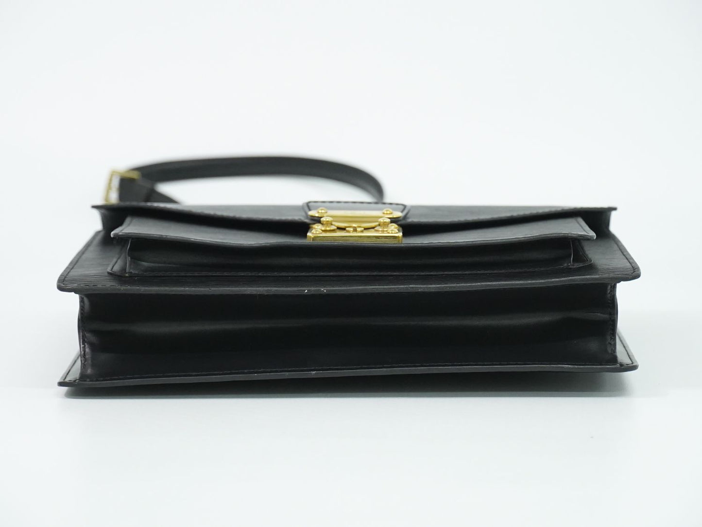 Louis Vuitton LV Monceau 28 Epi Leather 2-Way Shoulder Bag Black Second — view 3