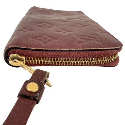 Louis Vuitton Monogram Empreinte Portefeuille Cles Wallet Bordeaux — view 3