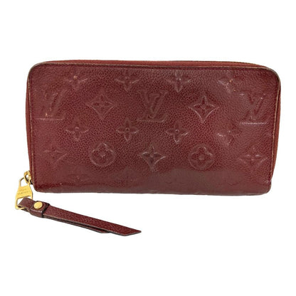 Louis Vuitton Monogram Empreinte Portefeuille Cles Wallet Bordeaux