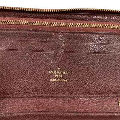 Louis Vuitton Monogram Empreinte Portefeuille Cles Wallet Bordeaux — view 7