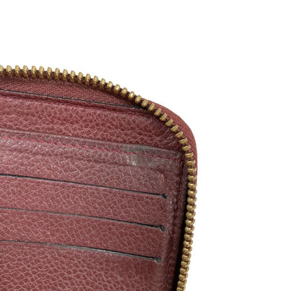 Louis Vuitton Monogram Empreinte Portefeuille Cles Wallet Bordeaux — view 9