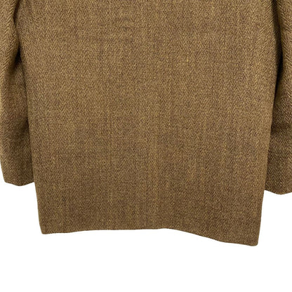 Dior Herringbone Tailored Jacket Pants Suit Set M 85 Brown Second — view 6