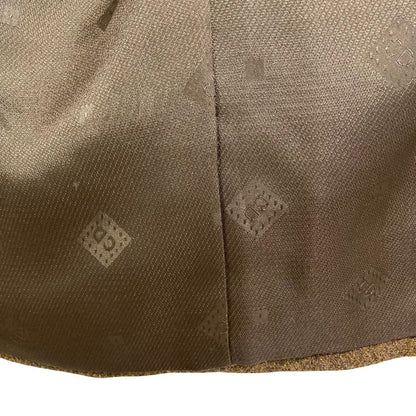 Dior Herringbone Tailored Jacket Pants Suit Set M 85 Brown Second — view 4