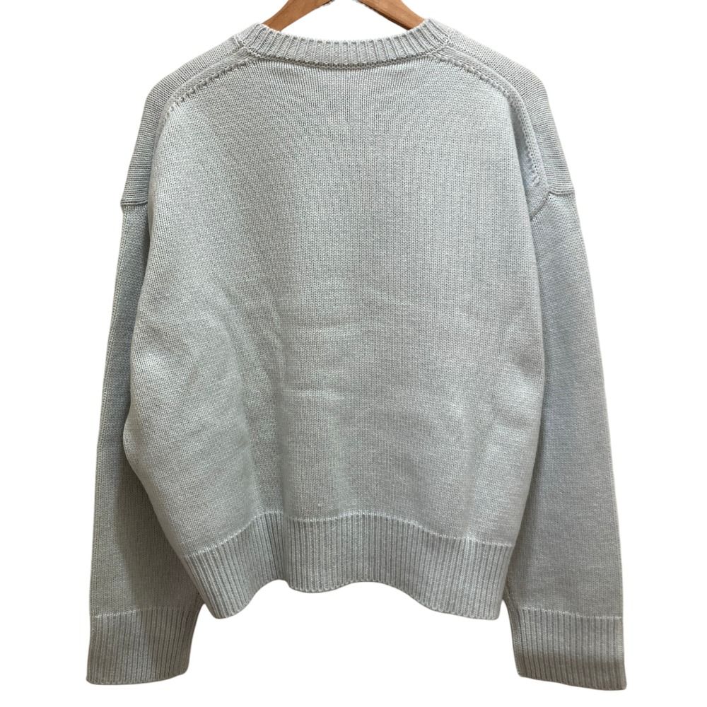 Celine Phoebe Philo Era Cashmere Chunkyknit Sweater XS Lightblue Second — view 4