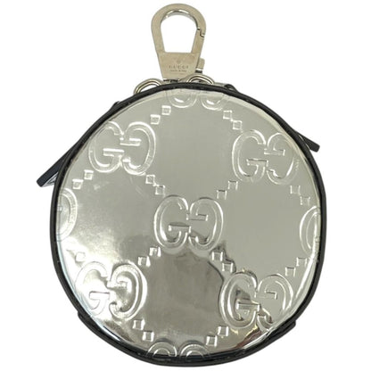 Gucci GG Guccissima Mirror Effect Circlepouch Clutch Set Silver Color Second — view 6