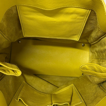 Balenciaga Tote Paper Yellow Leather — view 7