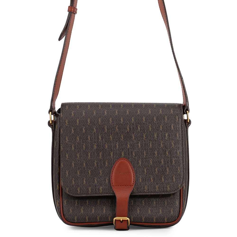 Saint Laurent Paris Shoulder Bag le Monogram Satchel Leather