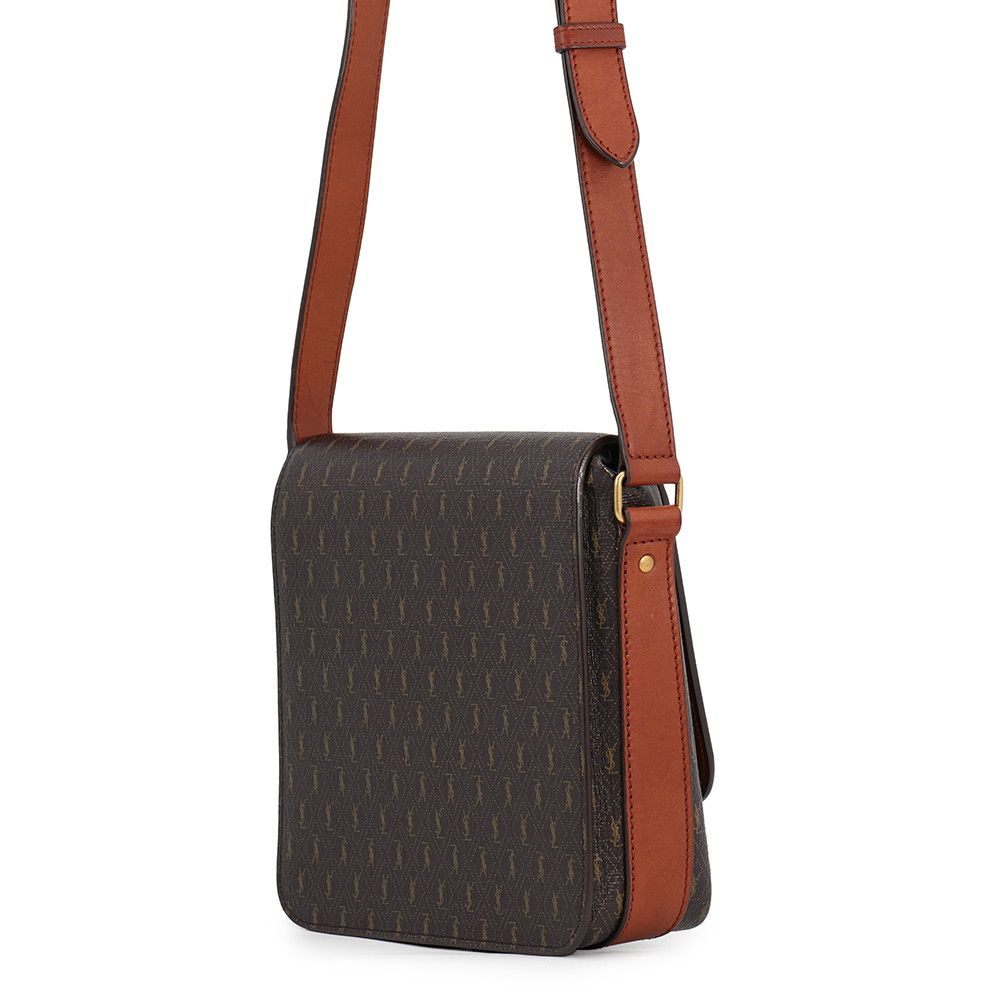 Saint Laurent Paris Shoulder Bag le Monogram Satchel Leather — view 2