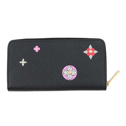 Louis Vuitton Epi Flower Zippy Wallet Black — view 3