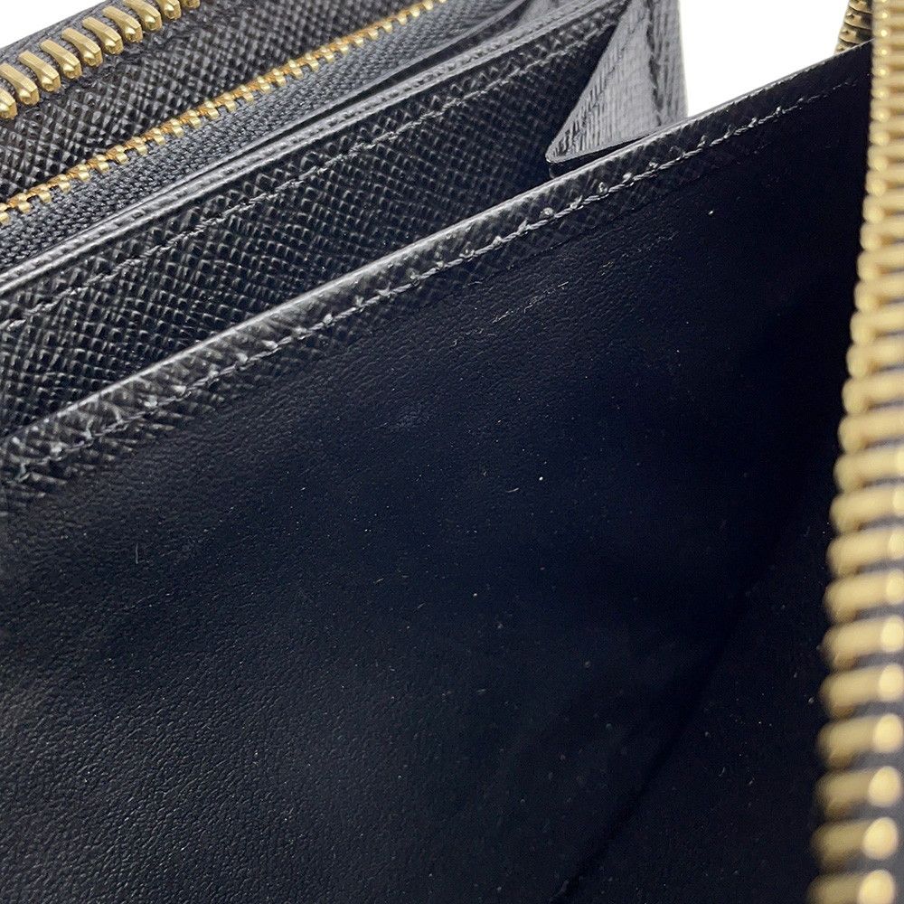 Louis Vuitton Epi Flower Zippy Wallet Black — view 8