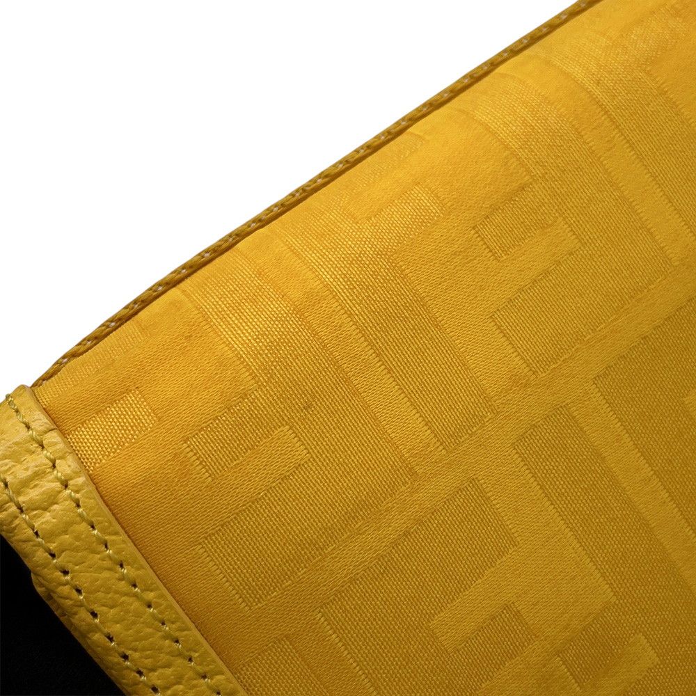 Fendi Trifold Wallet Zukka FF Logo Nylon — view 8