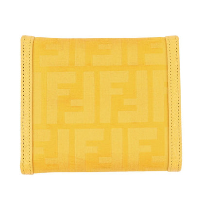Fendi Trifold Wallet Zukka FF Logo Nylon — view 3