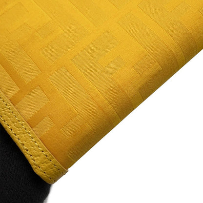 Fendi Trifold Wallet Zukka FF Logo Nylon — view 7