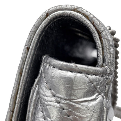 Balenciaga Chain Shoulder Bag BB Logo Leather — view 8