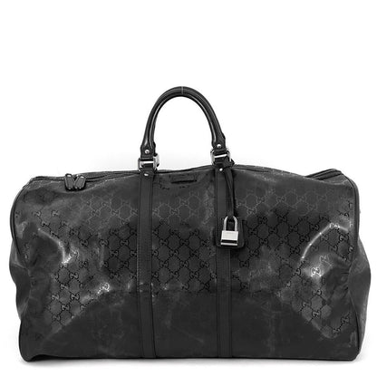 Gucci Boston Bag GG Supreme Black