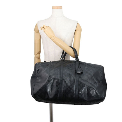 Gucci Boston Bag GG Supreme Black — view 4