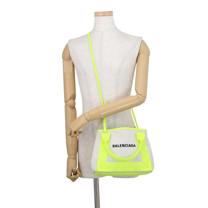 Balenciaga Handbag Navy Cabas XS with Canvas Pouch 2-Way — view 5