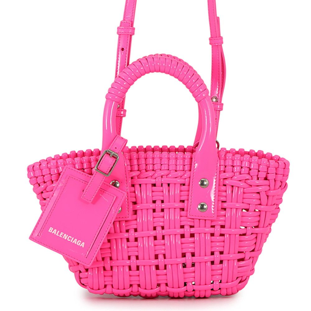 Balenciaga Patent Leather Bistro Xxs 2-Way Shoulder