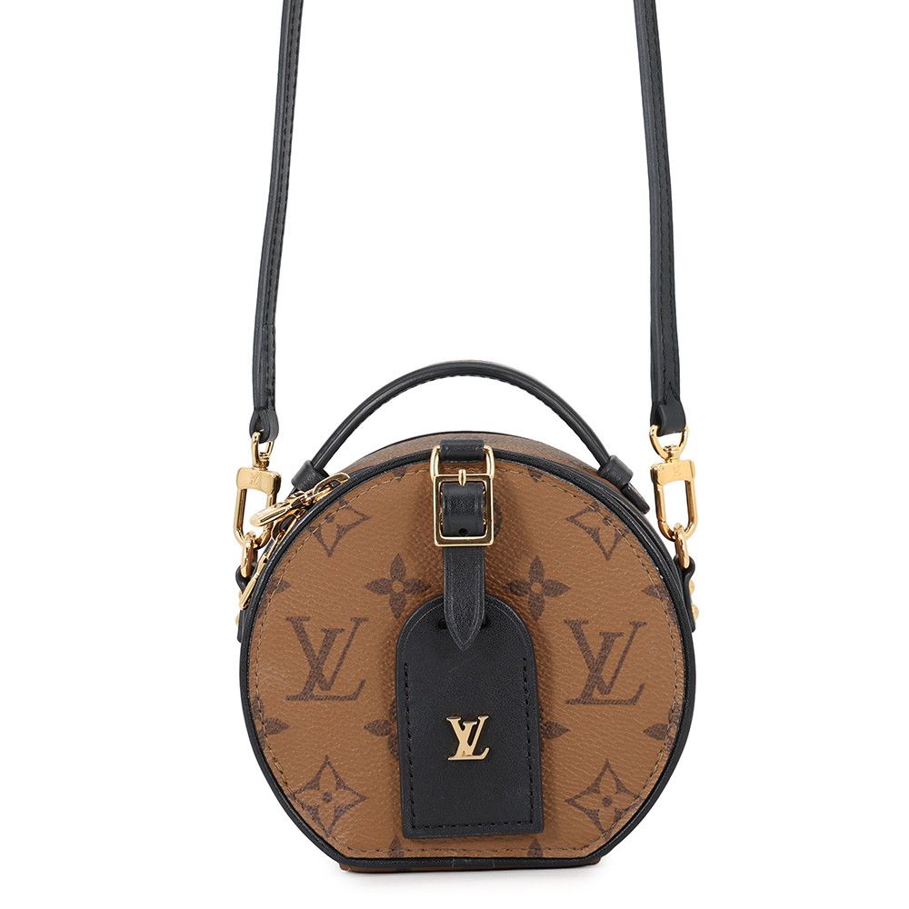 Louis Vuitton Shoulder Bag Monogram Reverse Mini Bowat Chapeau 3