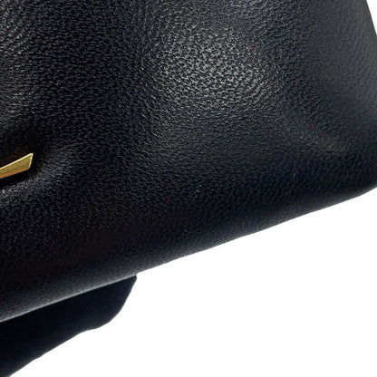 Saint Laurent Paris Coin Case Calypso Lambskin Wallet Black — view 6