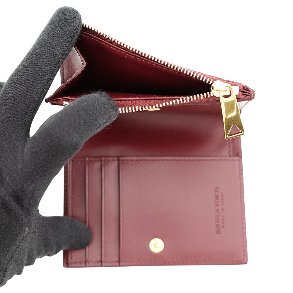 Bottega Veneta Bi Foldwallet Intrecciato Small Wallet Lambskin — view 6