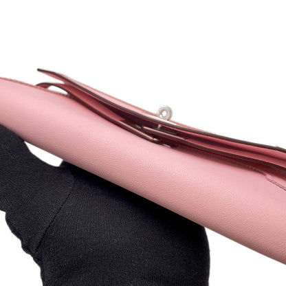 Hermes Wallet Kelly Gillies Rose Sakura Silver Swift — view 6