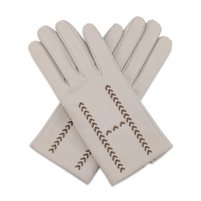 Hermes Glove Stitch Lambskin 7.5 Gloves Initials Included