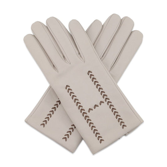 Hermes Glove Stitch Lambskin 7.5 Gloves Initials Included