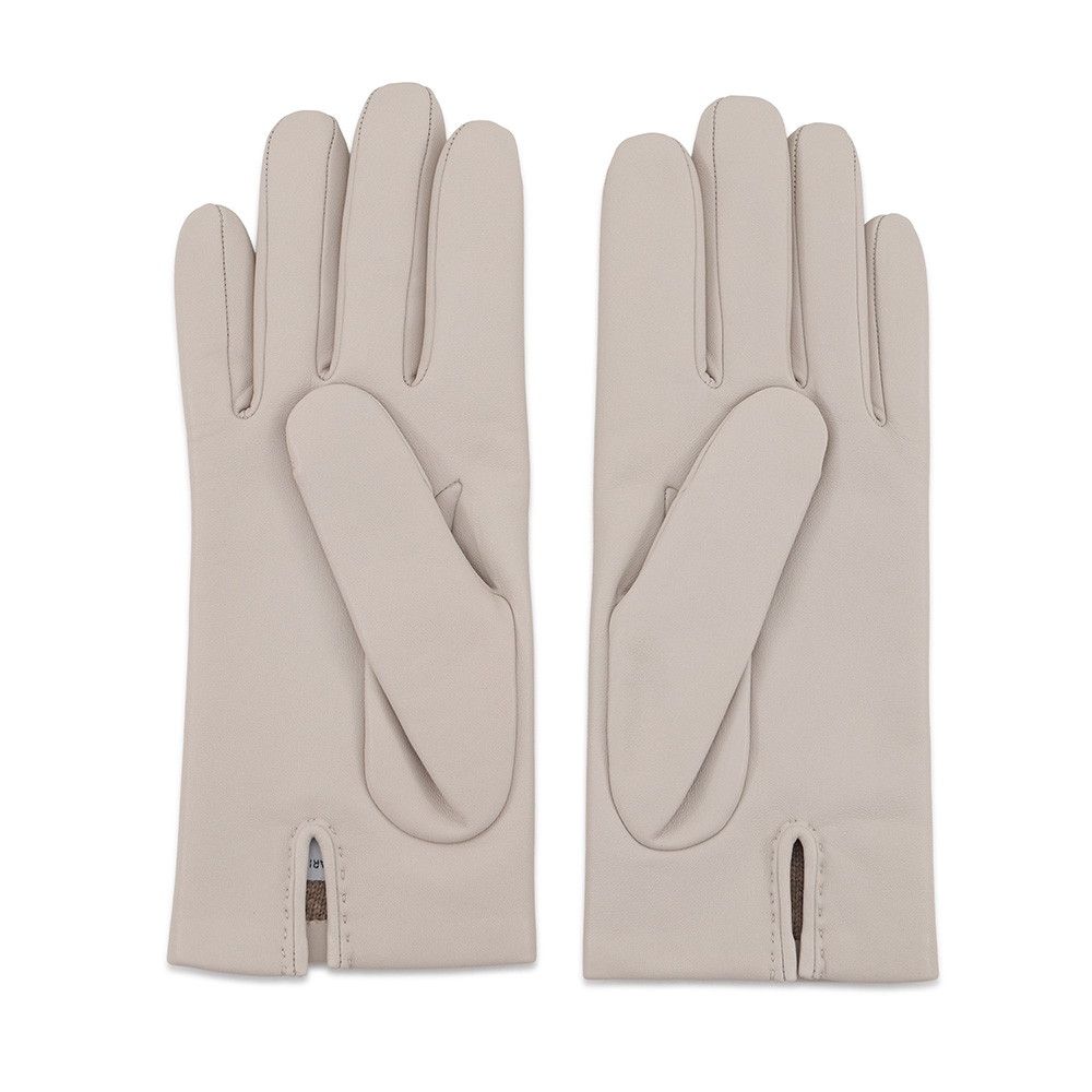Hermes Glove Stitch Lambskin 7.5 Gloves Initials Included — view 3