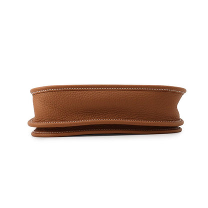 Hermes Shoulder Bag Evelyne 3 23 Gold Silver Taurillon Clemence — view 3