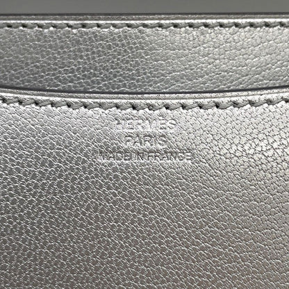 Hermes Shoulder Bag Mini Constance 3 Milloir Arjan Silver Shevrushamkira — view 8
