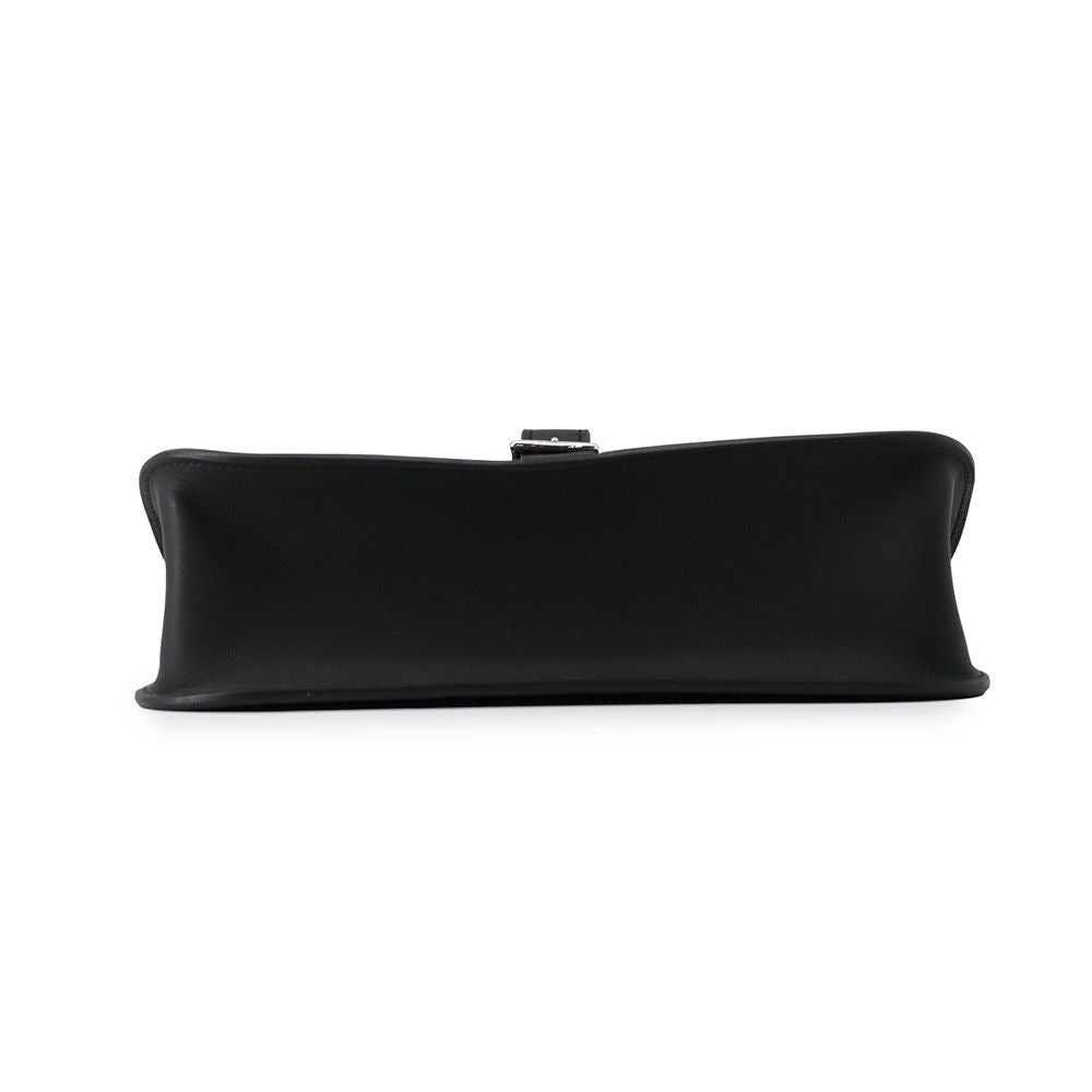 Hermes Handbag Halzan Mini Black Silver Swift 2-Way — view 3