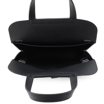 Hermes Handbag Halzan Mini Black Silver Swift 2-Way — view 5