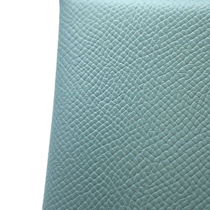 Hermes Coin Case Calvi Duo Ciel Silver Epsom — view 7