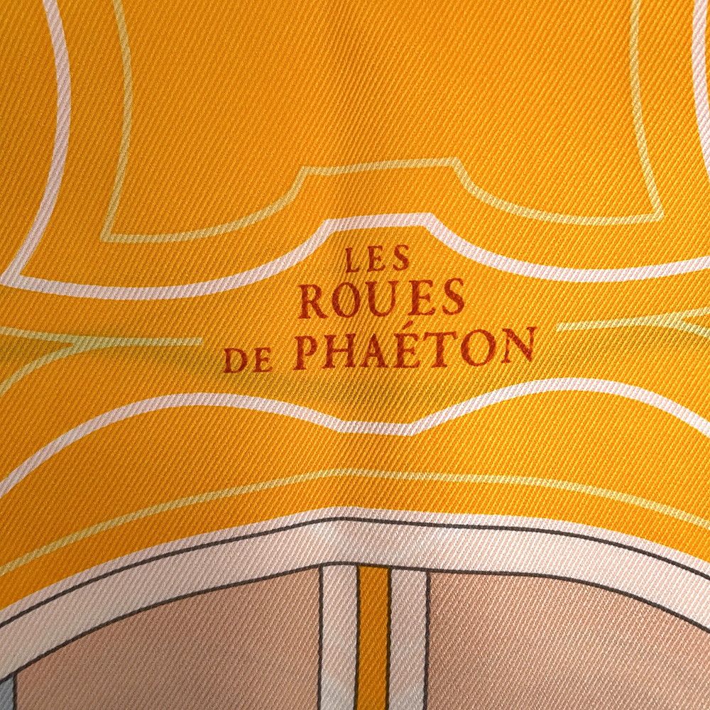 Hermes Scarf Carre 70 Quad Chariot Wheel les Roues de Phaeton Silk Spring Summer — view 4