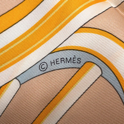 Hermes Scarf Carre 70 Quad Chariot Wheel les Roues de Phaeton Silk Spring Summer — view 5