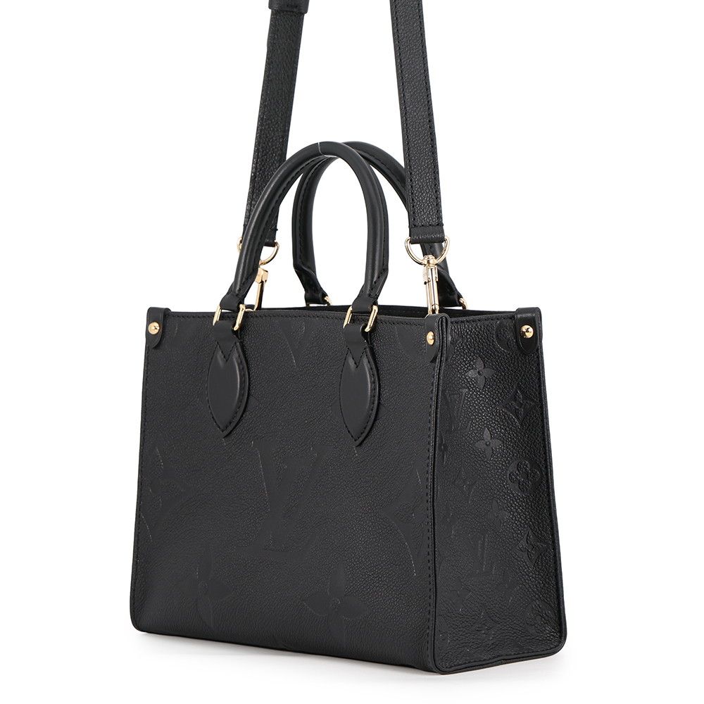 Louis Vuitton Handbag Monogram Empreinte On The Go PM Black 2-Way — view 2