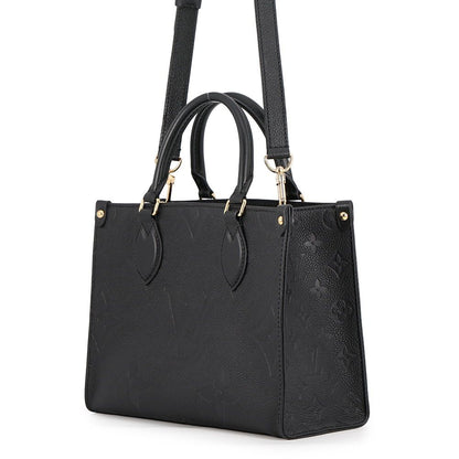 Louis Vuitton Handbag Monogram Empreinte On The Go PM Black 2-Way — view 2