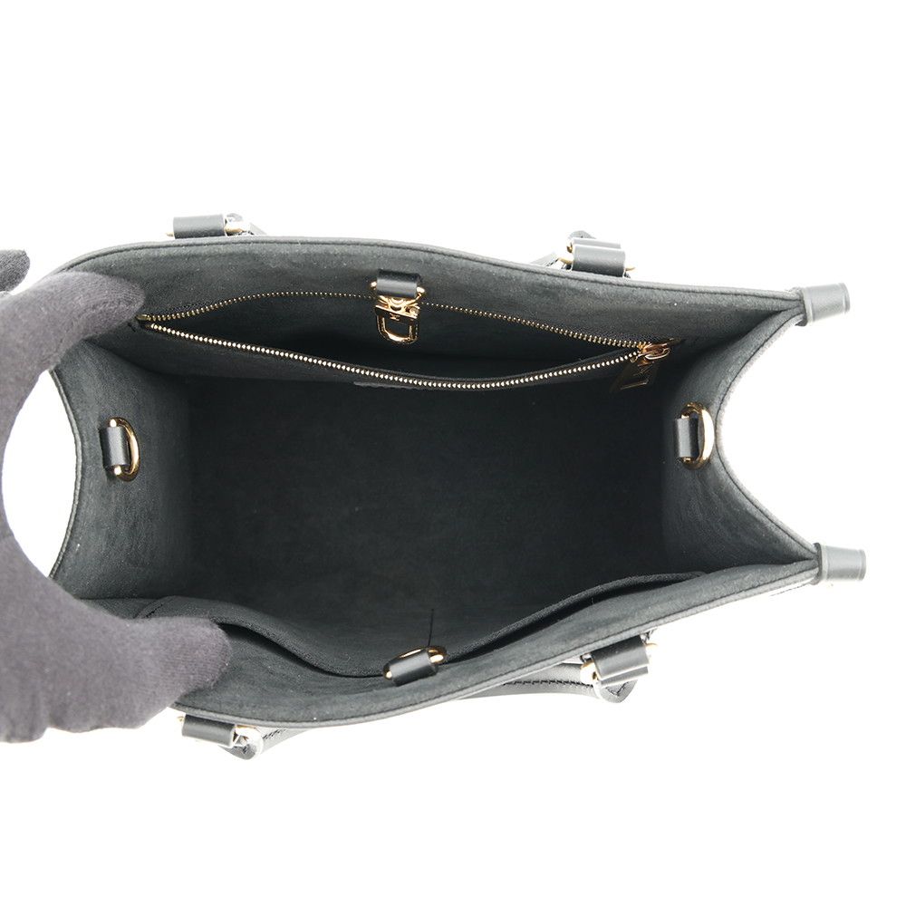 Louis Vuitton Handbag Monogram Empreinte On The Go PM Black 2-Way — view 6