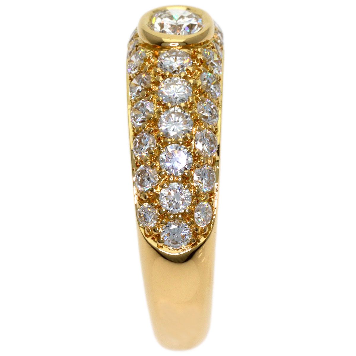 Cartier Mimi Diamond Ring 18K Yellow Gold — view 3