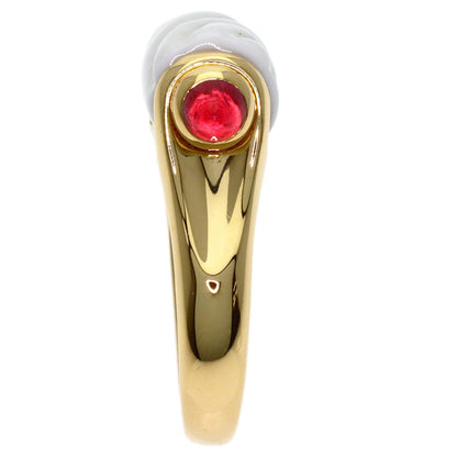 Bvlgari Pink Ring 18K Yellow Gold — view 3